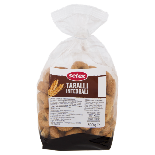 Selex Taralli Integrali 300 g