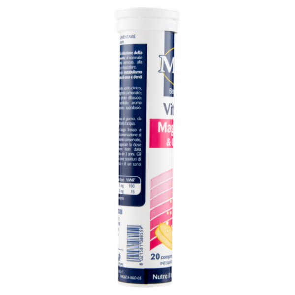 Matt Benessere Vitalità Magnesio & Calcio 20 compresse effervescenti 90 g