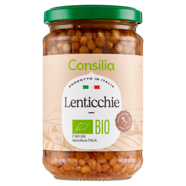 Consilia Lenticchie Lessate Italiane Biologiche 300 g