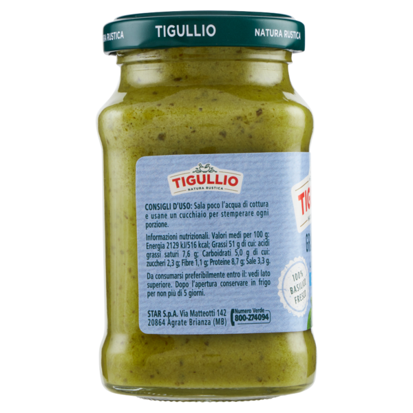 Tigullio Gran Pesto alla Genovese Cremoso 190 g