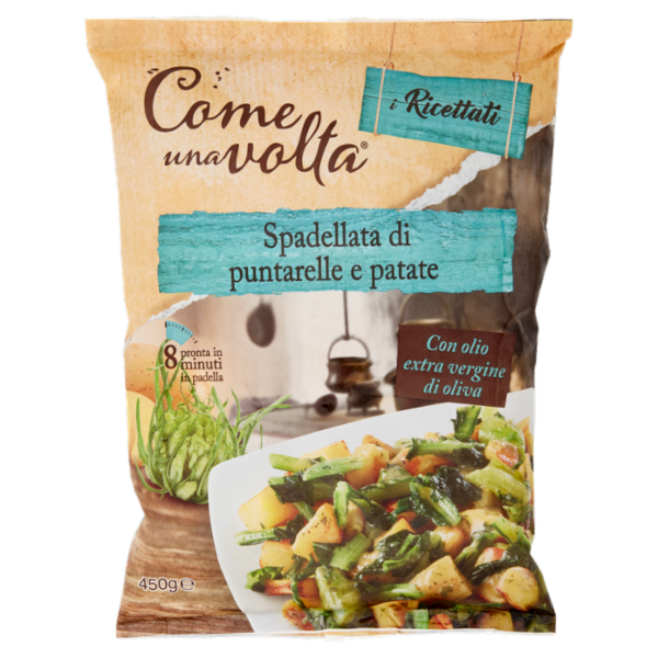 Come una volta i Ricettati Spadellata di puntarelle e patate 450 g