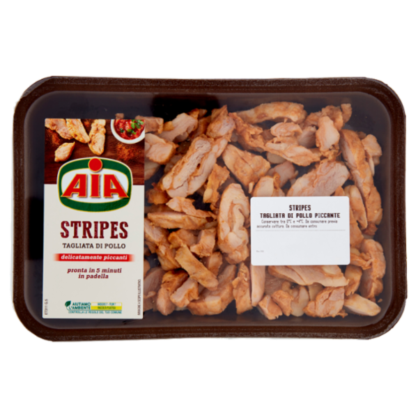 Aia Stripes Tagliata di Pollo delicatamente piccanti 0,300 kg