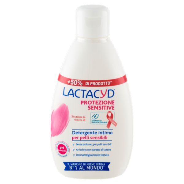 Lactacyd Protezione Sensitive Detergente intimo per pelli sensibili 300 ml