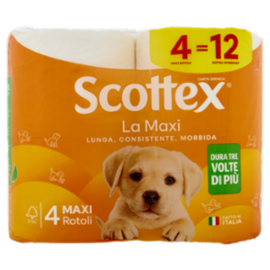 Scottex La Maxi Carta Igienica 4 Pz