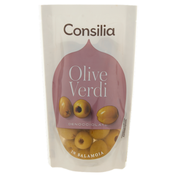 Consilia Olive Verdi Denocciolate in Salamoia 180 g