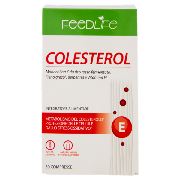 FeedLife Colesterol Compresse 30 x 525 mg