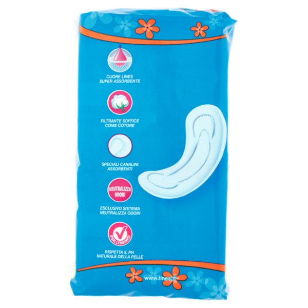 Lines Idea Sottile anatomico ripiegato 14 pz