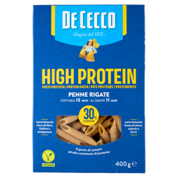 De Cecco High Protein Penne Rigate n° 41 400 g