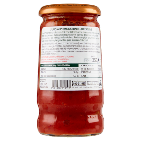 Saclà Originale con olive 350 g