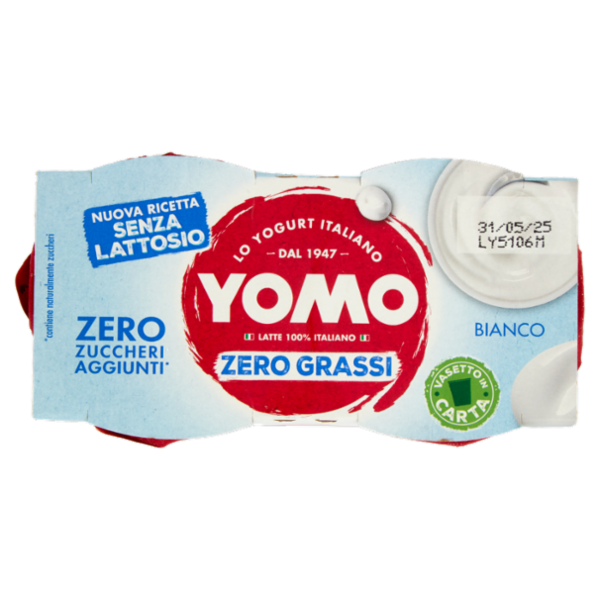 Yomo Zero Grassi Bianco 2 x 125 g