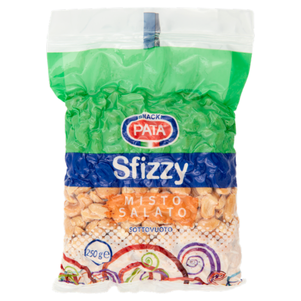 Pata Sfizzy Misto Salato Sottovuoto 250 g