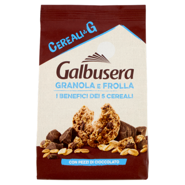 Galbusera Cereali G Granola e Frolla con Pezzi di Cioccolato 300 g