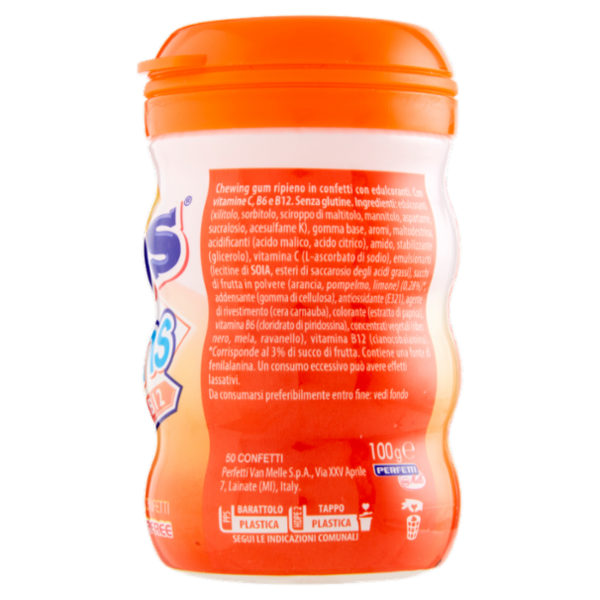 Mentos con Vitamine gusto Citrus 50 confetti 100 g