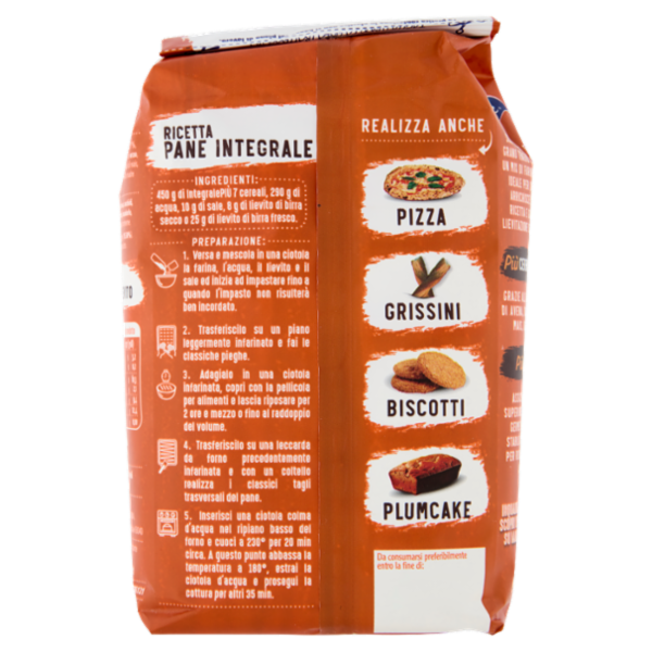 Le Farine Magiche IntegralePiù 7 Cereali 900 g