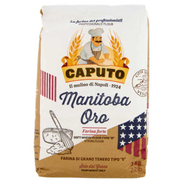 Caputo Manitoba Oro Farina di Grano Tenero Tipo 
