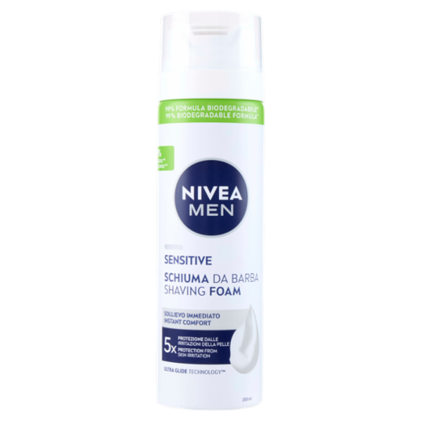 Nivea Men Sensitive Schiuma da Barba 200 ml