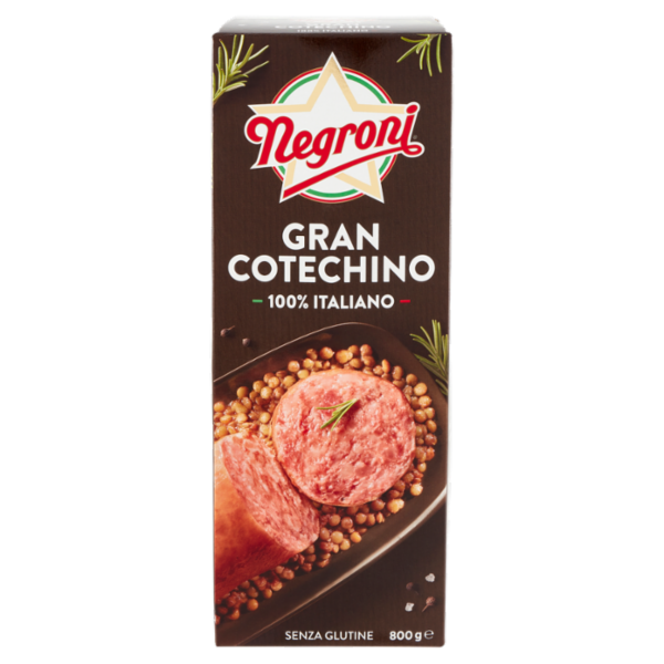 Negroni Gran Cotechino 100% Italiano 800 g