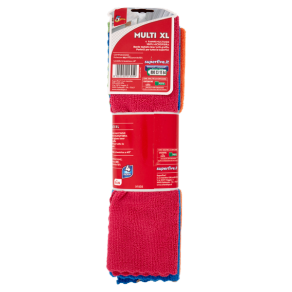Super5 Multi XL Panni Multiuso 4 pz