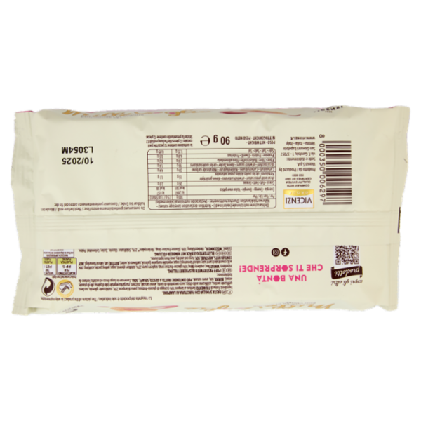 Matilde Vicenzi MilleVoglie Bocconcini di Sfoglia con Cuore di Lamponi 90 g