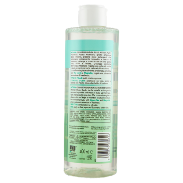 Clinians Hydra Plus Acqua Micellare Attiva Purificante 400 mL