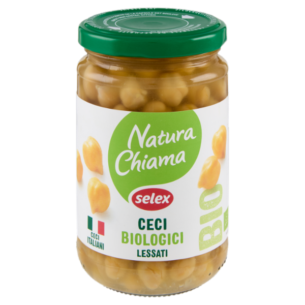Selex Natura Chiama Ceci Lessati Italiani Biologici 300 g