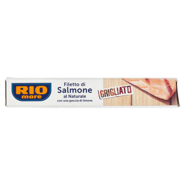 Rio mare Filetto di Salmone al Naturale con una goccia di limone Grigliato* 125 g