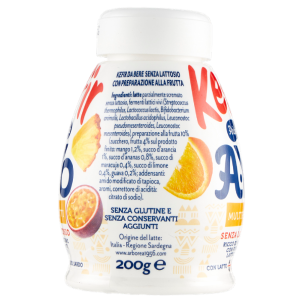 Arborea Ayo Kefir Multifrutti Senza Lattosio 200 g
