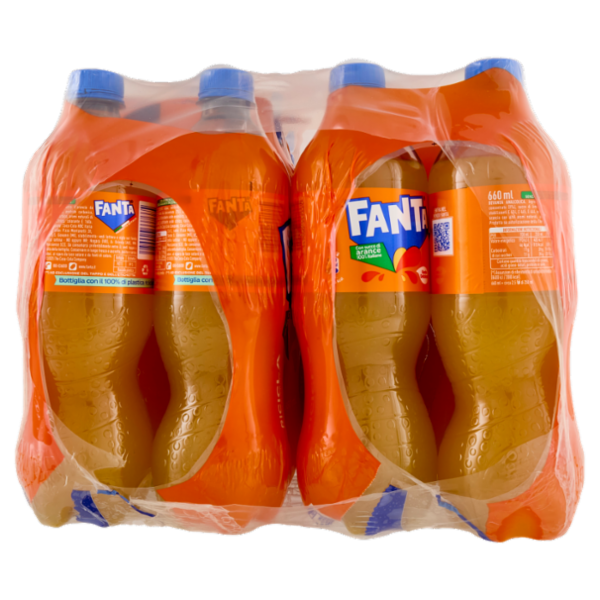 Fanta Orange NJ PET 66cl. 6x4