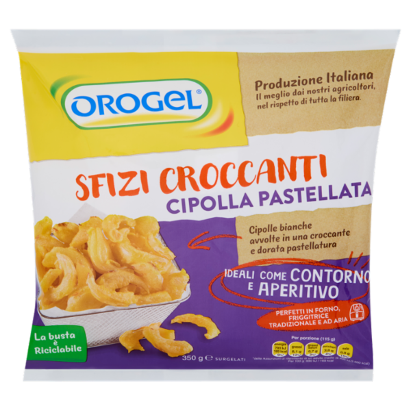 Orogel Sfizi Croccanti Cipolla Pastellata Surgelati 350 g