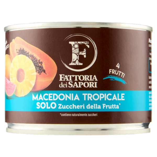 Fattoria dei Sapori Macedonia Tropicale 410 g