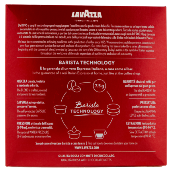 Lavazza A Modo Mio Qualità Rossa 36 Capsule 270 g