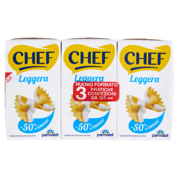 Chef Leggera 3 x 125 ml