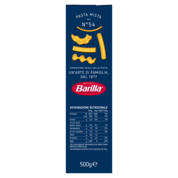 Barilla Pasta Mista n.54 500g