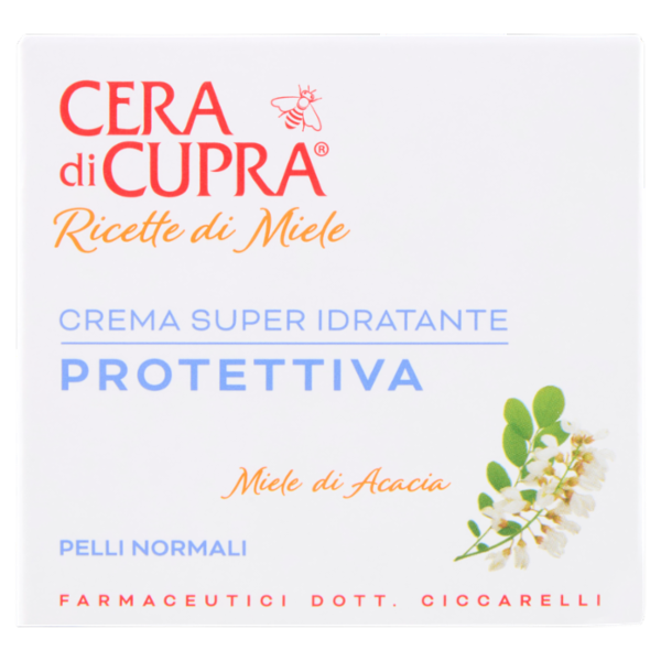Cera di Cupra Ricette di Miele Crema Super Idratante Protettiva Pelli Normali 50 ml
