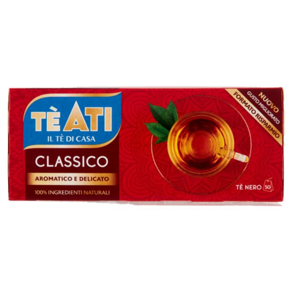 TèAti Classico Tè Nero 50 x 1,5 g