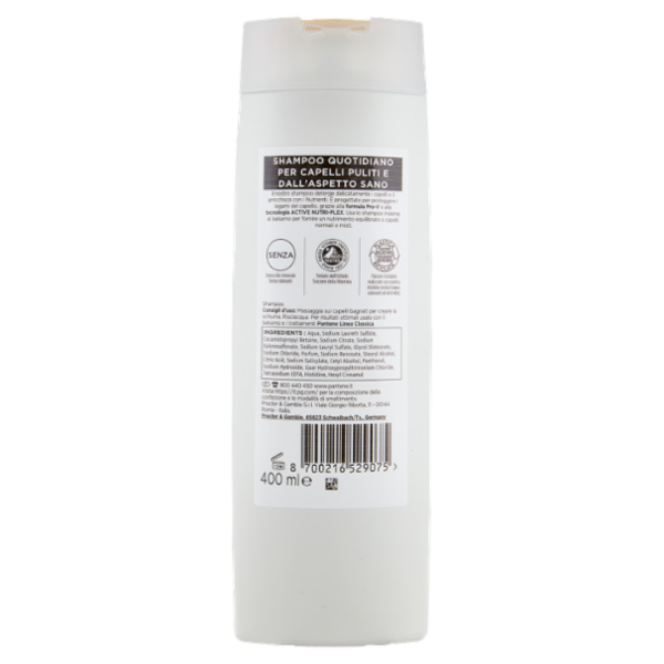 Pantene Pro-V Linea Classica Shampoo Active Nutri-Plex 400 ml