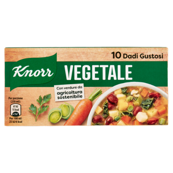 Knorr Vegetale 10 Dadi 100 g
