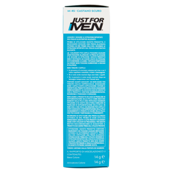 Just For Men Barba & Baffi M-45 Castano Scuro