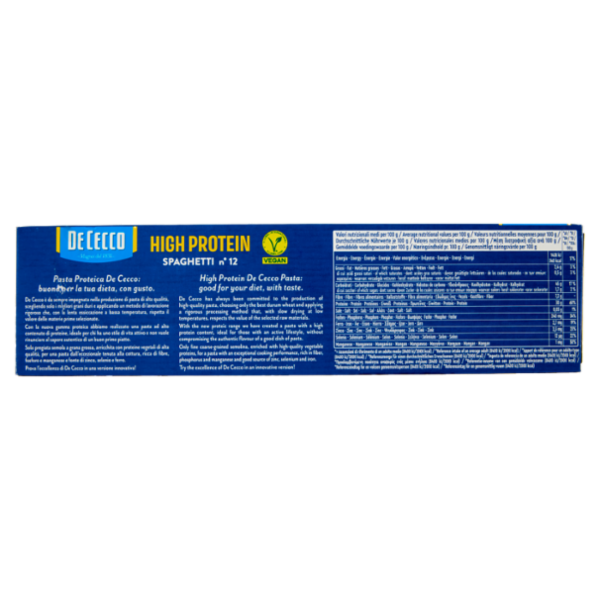De Cecco High Protein Spaghetti n° 12 400 g