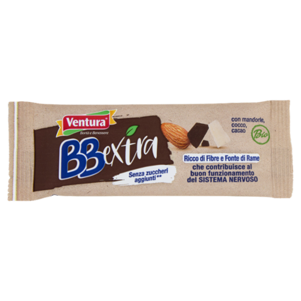 Ventura BBextra Bio con mandorle, cocco, cacao 30 g