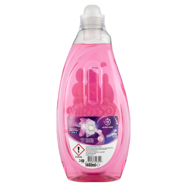 Coccolino Wonder Wash Detersivo Ultra Care 37 Lavaggi 1480 ml