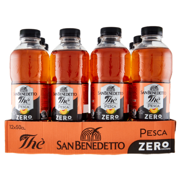 San Benedetto Thè Pesca Zero 12 x 50 CL