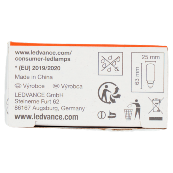 Osram Led Special T26 20 Warm White 2.3 W W14