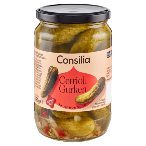 Consilia Cetrioli Gurken in Agrodolce 680 g