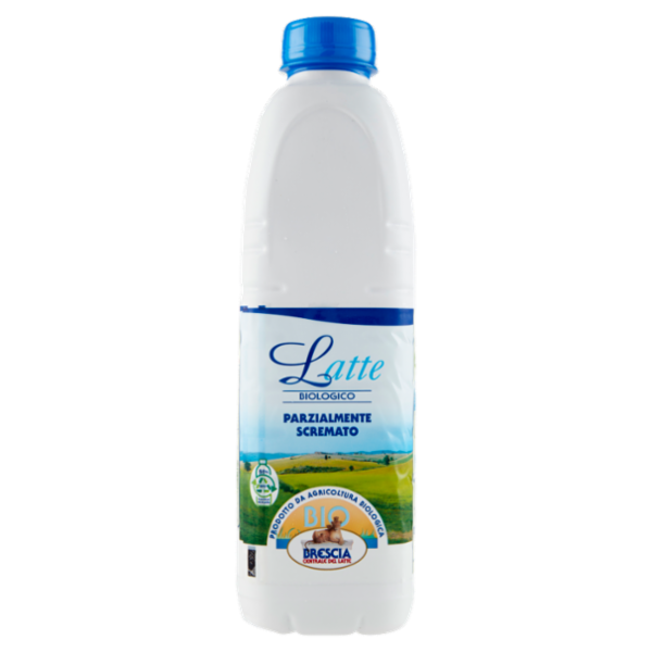 Brescia Bio Latte Biologico Parzialmente Scremato 1000 ml