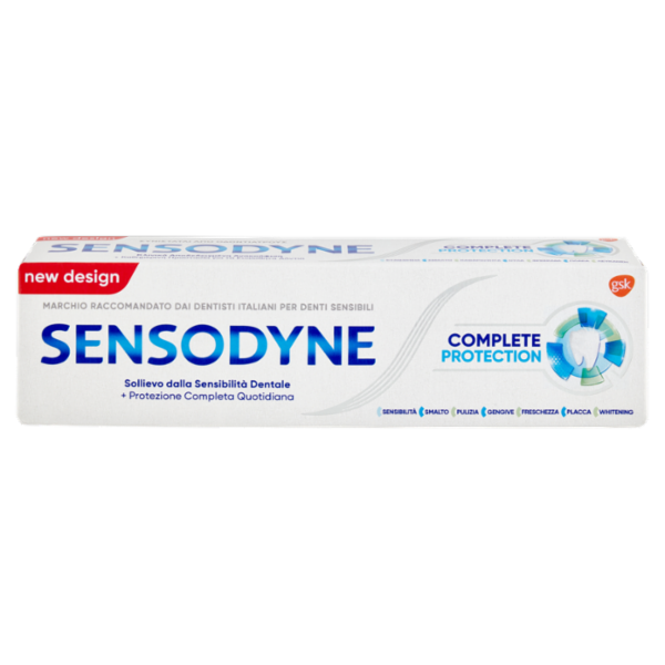Sensodyne Complete Protection dentifricio quotidiano con fluoro 75 ml