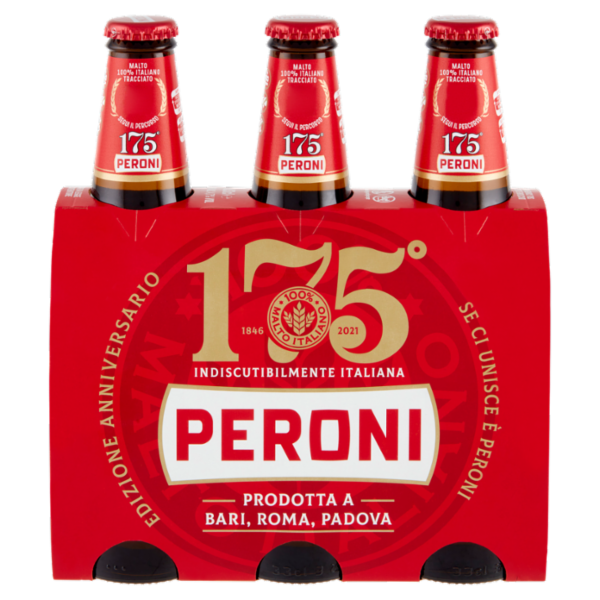 Peroni 175° Anniversario Birra 3 x 33 cl