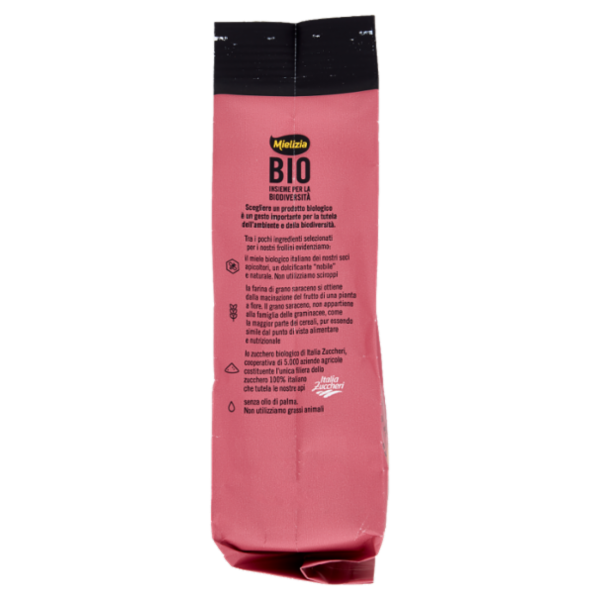 Mielizia Bio Frollini con Grano Saraceno e Frutti Rossi 250 g