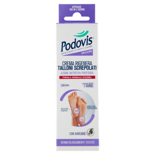 Podovis Idratazione Crema Rigenera Talloni Screpolati 75 ml