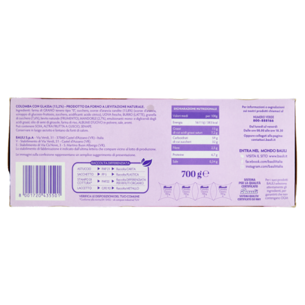 Bauli la Colomba Classica 700 g